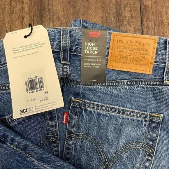 Levi's High Taper Loose Jeans - Picture 5 of 12